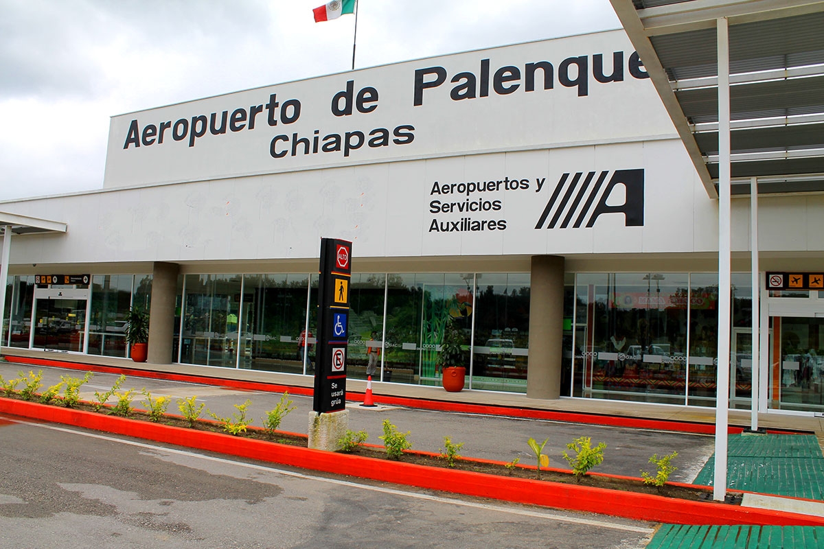 Aeropuerto de Palenque Chiapas